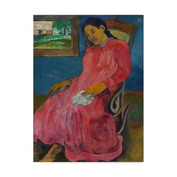 Paul Gauguin 'Faaturuma' Canvas Art, 18x24, Trademark Fine Art, Mfr#: BL02009-C1824GG